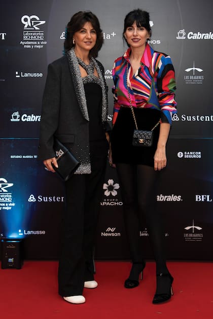 Evangelina Bomparola
y Catalina Solá.