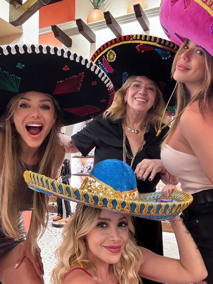 Evangelina y sus amigas disfrutaron de un día juntas en México