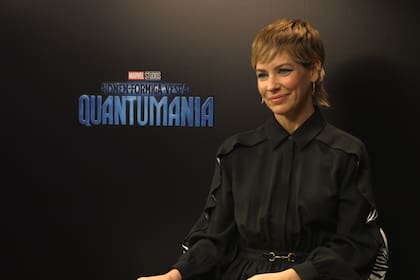 Evangeline Lilly, en entrevista con LA NACIÓN, en el marco de la CCXP22, donde presentó la nueva película de Marvel
