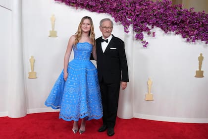 Eve Gavigan y Steven Spielberg