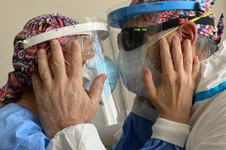 "Maldito coronavirus": el duro momento de Evelyn Von Brocke y su marido cirujano