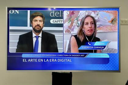 Lucrecia Cornejo, cofundadora y directora de Diderot.Art, dialogó con Ignacio Federico (LA NACION) y explicó cómo adaptaron su negocio de venta de arte online durante la pandemia