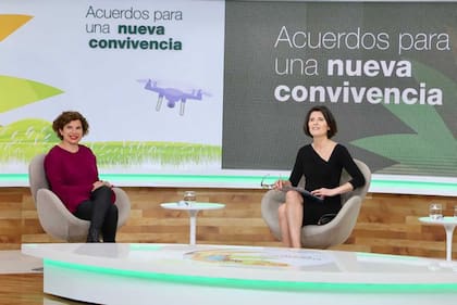 "Una mesa con hombres del mismo estrato social y de los mismos sectores no es una mesa diversa", señaló Pomares, en diálogo con Luciana Vázquez (LA NACION).