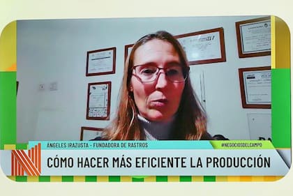 María de los Ángeles Irazusta es ingeniera agrónoma y cofundadora de la fundación Rastros