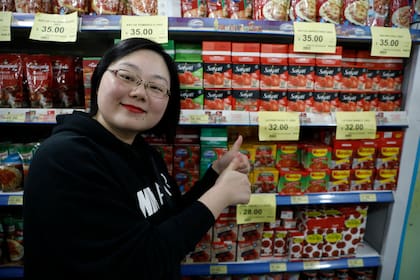 Evita, supermercadista china e instagramer
