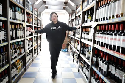 Evita, la supermercadista china e instagramer