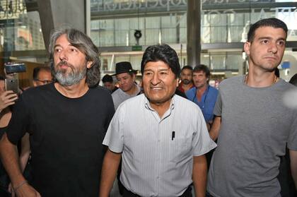 El expresidente de Bolivia, Evo Morales