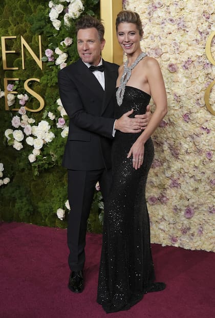 Ewan McGregor junto a su esposa, Mary Elizabeth Winstead