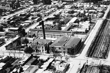 Ex fábrica Nestlé en el barrio de Saavedra