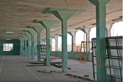 Ex fábrica Nestlé en el barrio de Saavedra