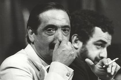Julio César Strassera, cuando era el fiscal en el histórico juicio a las juntas militares