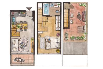 Como un plano -pero mental-, previsualizar la forma en la que se va a disponer el nuevo hogar también puede ayudar a agilizar el proceso.