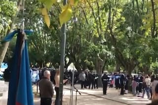 Excombatientes de Malvinas se retiraron de un acto en homenaje a los caídos en la guerra tras el discurso de una docente