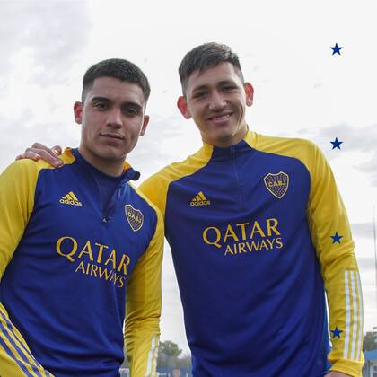 Exequiel Zeballos y Luis Vázquez, dos pichones de cracks de las inferiores xeneizes