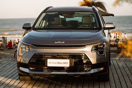 Exhibición del Kia Niro en 2024 en Costa Esmeralda