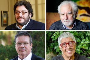 Exministros de Cultura Pablo Avelluto, Pacho O’Donnell, Tristán Bauer y Teresa Parodi
