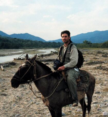 Explorando a caballo el territorio del yaguareté.