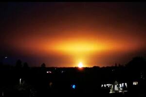Las impactantes imágenes de una enorme explosión cerca de Oxford