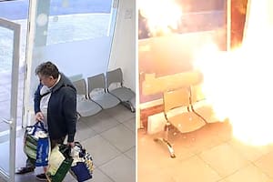 Un cliente se salvó por segundos de una explosión letal en una lavandería de España
