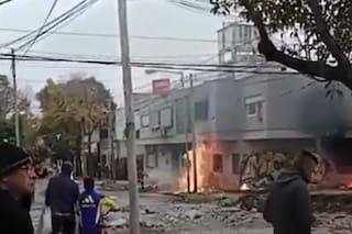 Una empresa rompió un caño de gas maestro y causó una fuerte explosión