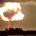 La impactante explosión del cohete New Glenn de la empresa Blue Origin