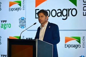 Kicillof defendió en Expoagro su gestión hacia el campo