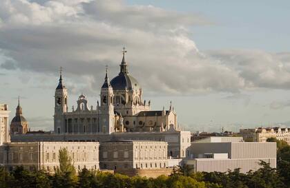 Exterior del Museo de las Colecciones Reales en Madrid.
