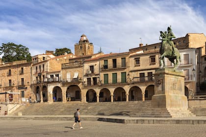 La plaza de Trujillo, una de las más bonitas de España