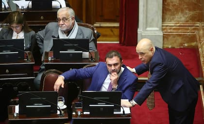 Ezequiel Atauche y Bartolomé Abdala