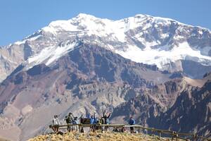 Misión cumplida: épica cumbre en el Aconcagua