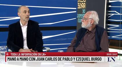 Ezequiel Burgo y Juan Carlos de Pablo, en Comunidad de Negocios