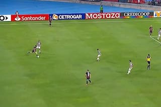 Ezequiel Cerutti le dio el triunfo a San Lorenzo ante Central Córdoba con un remate desde 35 metros