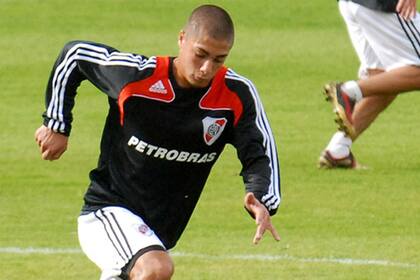 Ezequiel Cirigliano, en su etapa como jugador de River