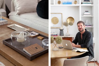 Ezequiel es fotógrafo vive rodeado de la obra de colegas y artistas queridos: “De alguna manera, es como tener a tus amigos en tu casa”.