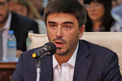 Ezequiel Galli, cuando fue intendente de Olavarría