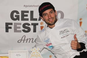 Ezequiel Gómez emigró hace diez años desde Venezuela a Estados Unidos y consolidó junto a su hermana su propio emprendimiento de helados llamado Bosco Factory