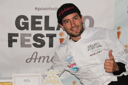 Ezequiel Gómez emigró hace diez años desde Venezuela a Estados Unidos y consolidó junto a su hermana su propio emprendimiento de helados llamado "Bosco Factory"