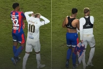 Ezequiel Herrera se llevó la camiseta que todos querían: la de Neymar