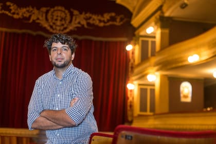 Ezequiel Valicenti, presidente de Fundación Teatro Español de Azul.