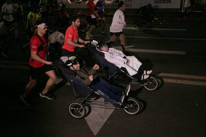Ezequiel y Eduardo ya completaron varias carreras de diferentes distancias, pero la del domingo será uno de los desafíos más grandes