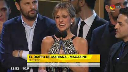 Fabbiani, feliz por el premio obtenido por El diario de Mariana