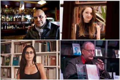 Fabián Casas, Natalia Litvinova, Verónica Gago y Jorge Fondebrider