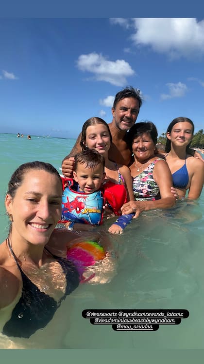 Fabian Cubero en sus historias de Instagram junto a Mica Viciconte.
(Foto: @fabiancuberooficial)