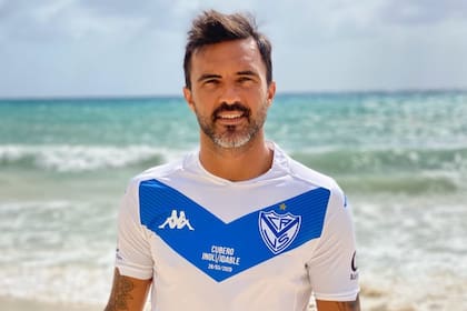 Fabián Cubero es uno de los referentes de Vélez (Foto Instagram @fabiancuberooficial)