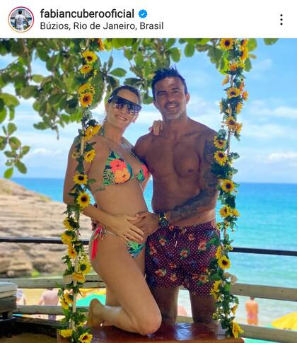 Fabián Cubero y Mica Viciconte están esperando su primer hijo juntos
