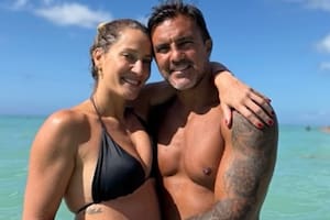 Las fotos de Fabián Cubero y Mica Viciconte de vacaciones familiares en República Dominicana