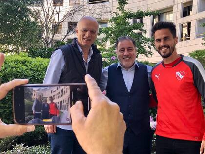 Fabián Doman acaba de lanzarse como candidato a presidente del Club Atlético Independiente en las próximas elecciones que se llevarán a cabo en diciembre próximo