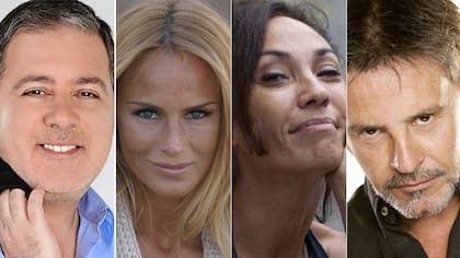 Fabián Doman, Sabrina Rojas, Ernestina Pais y Osvaldo Laport ya se preparan para debutar en la pista