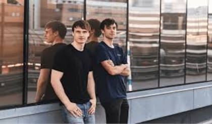 Fabian Hedin y Anton Osika, los fundadores de Lovable