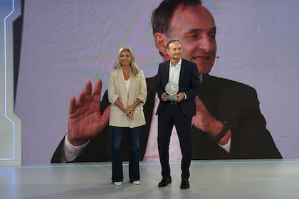 Fabián Kon junto a Renaudo